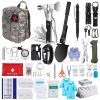 125Pcs Emergency Survival Gear Tactical First Aid Kit Supplies for Outdoor Adventure Camping Hiking Hunting