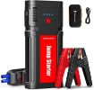 DBPOWER 2500A 21800mAh Portable Car Jump Starter- for up to 8.0L Gasoline/6.5L Diesel Engines, Portable 12V Auto Battery Booster, Power Pack, Quick Ch