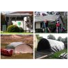 12x24ft Heavy Duty Poly Tarp/ Silver+Black