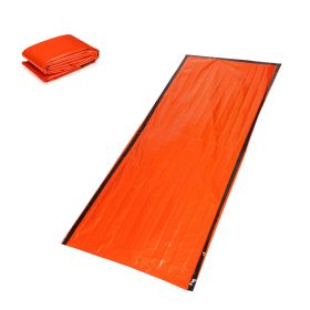 Tent Insulation Mat / Emergency Blanket (Option: orange-200X91cm)