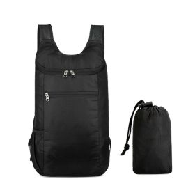 Outdoor Sports Bag for Camping Hiking Mountaineering Fishing (Color: Black, Type: Sports Bag)