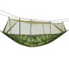 Portable Nylon Swing Hanging Bed Outdoor Hiking Camping Hammock