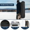 Portable 2 Person Ice Shanty with Cotton Padded Walls