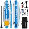 Inflatable Stand Up Paddle Board 11'/10'6" Premium SUP W Accessories